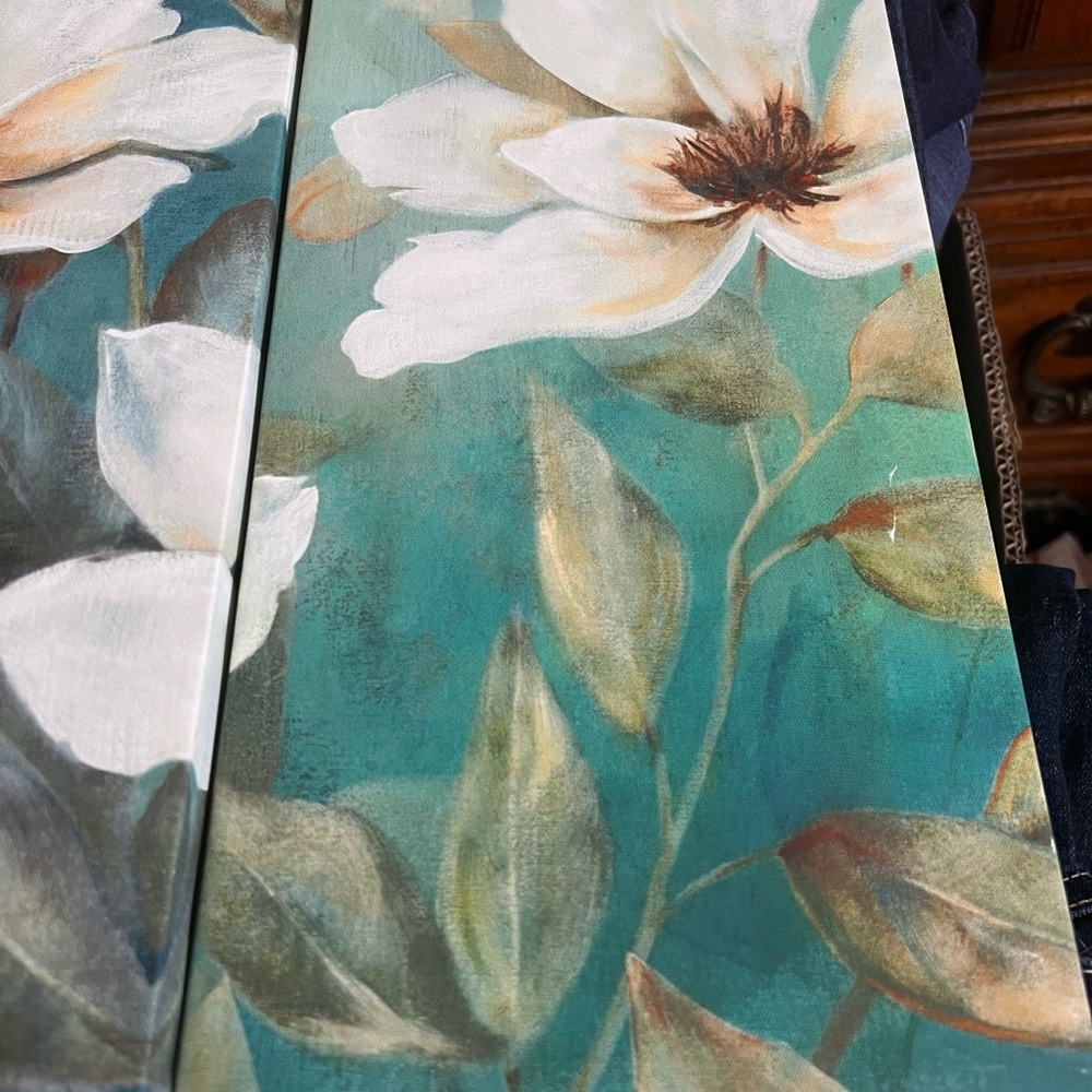 Floral Canvas Wall Art
